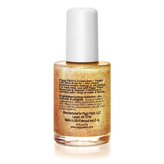 Cœur d'or - Paillettes d'or