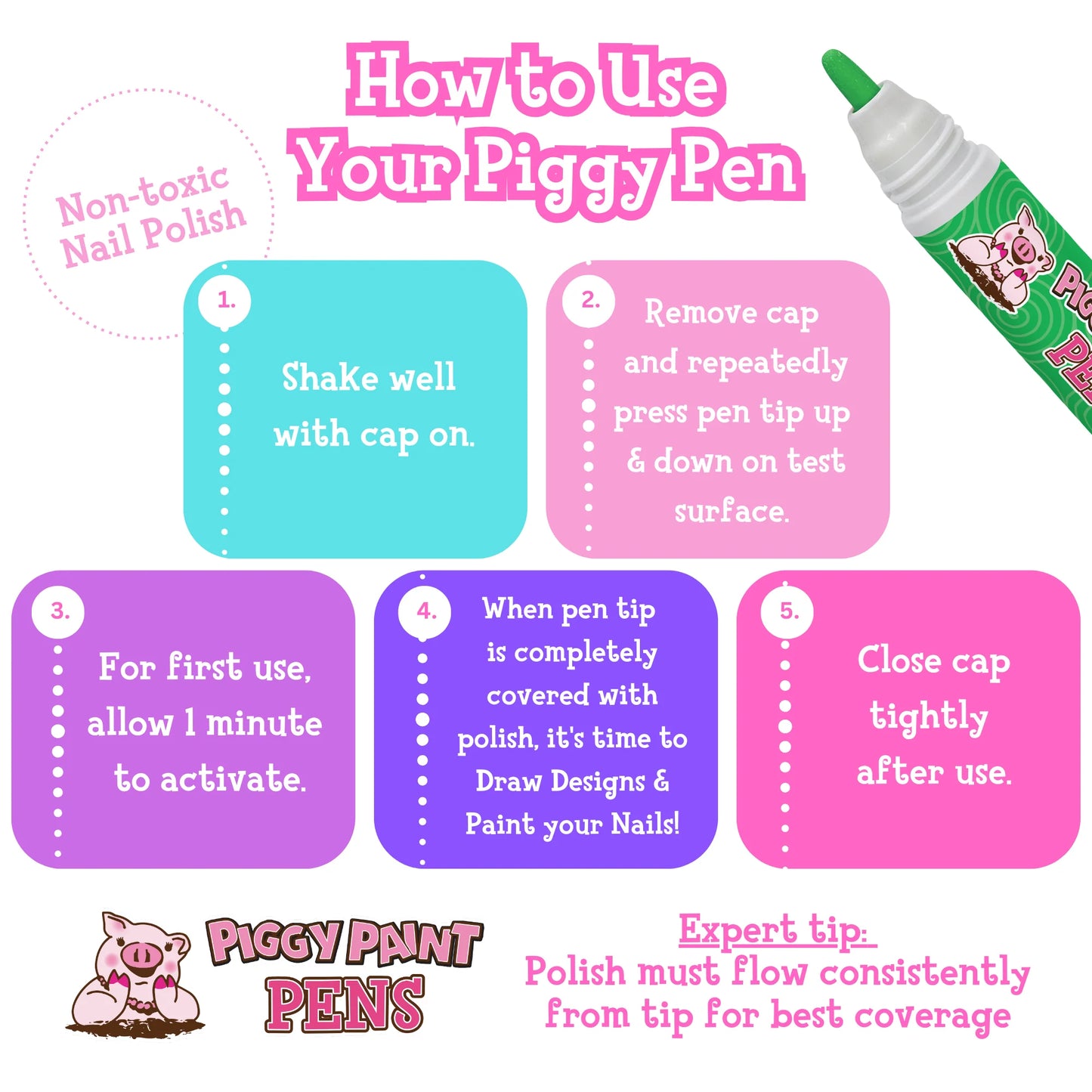 Giggly Green Piggy Pen