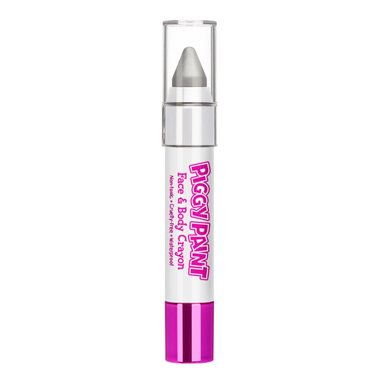 Face & Body Crayon - Metallic SILVER - Non-Toxic