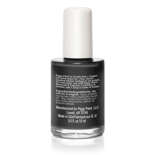 Sleepover Nail Polish - Shimmer Black