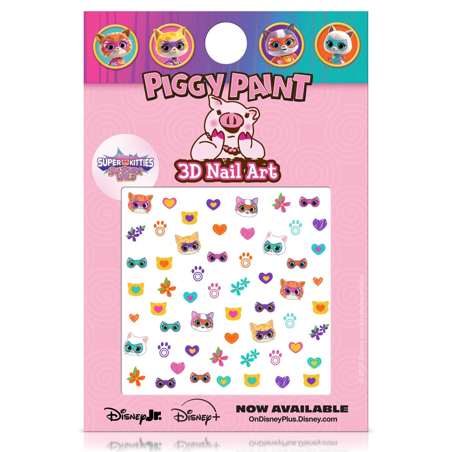 SuperKitties 3D Nail Art